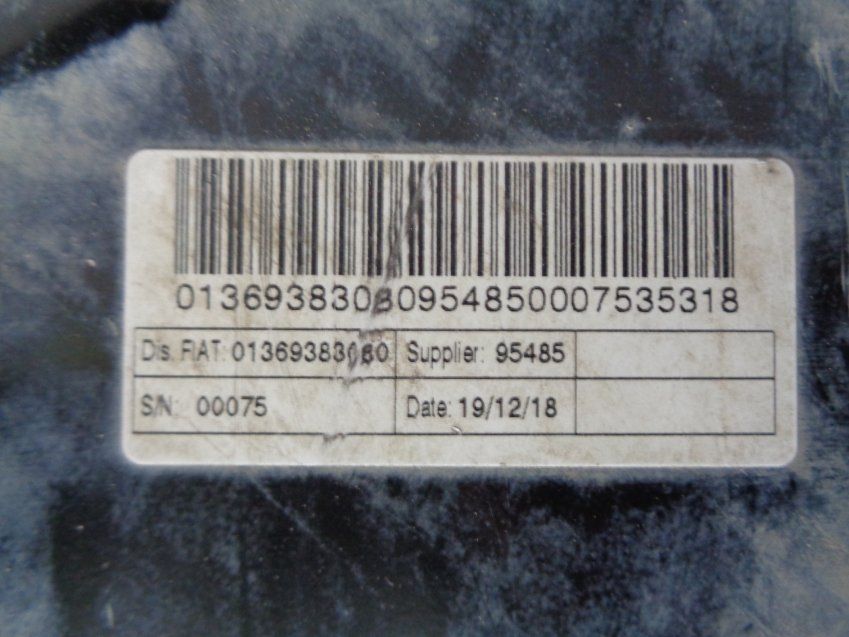 CUNA / PUENTE DELANTERO CITROEN JUMPER 2019 2.0hdi 130cv 22.000Kms Ref. 01369383080