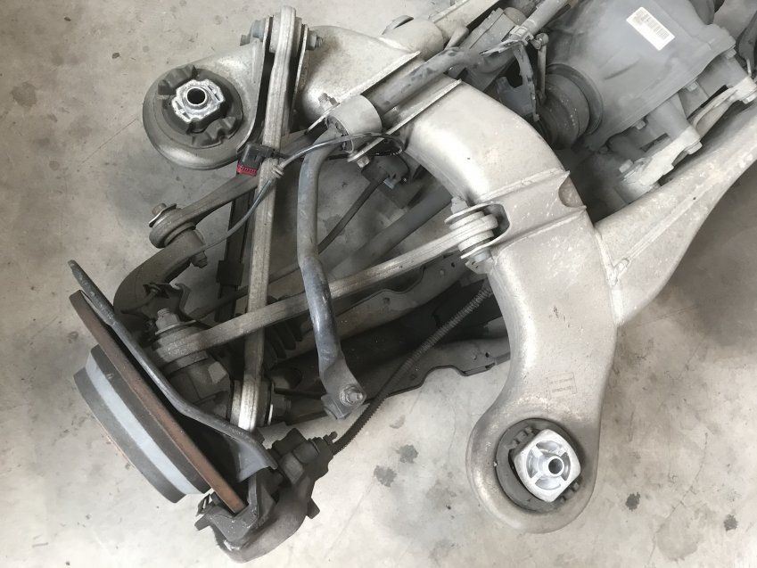 EJE TRASERO COMPLETO MERCEDES S 2007 320cdi 4Matic 235cv w221 125.000Kms