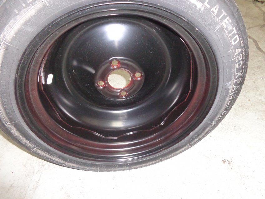 RUEDA REPUESTO RENAULT CAPTUR 2015 125/70 R16 96M GALLETA NUEVA