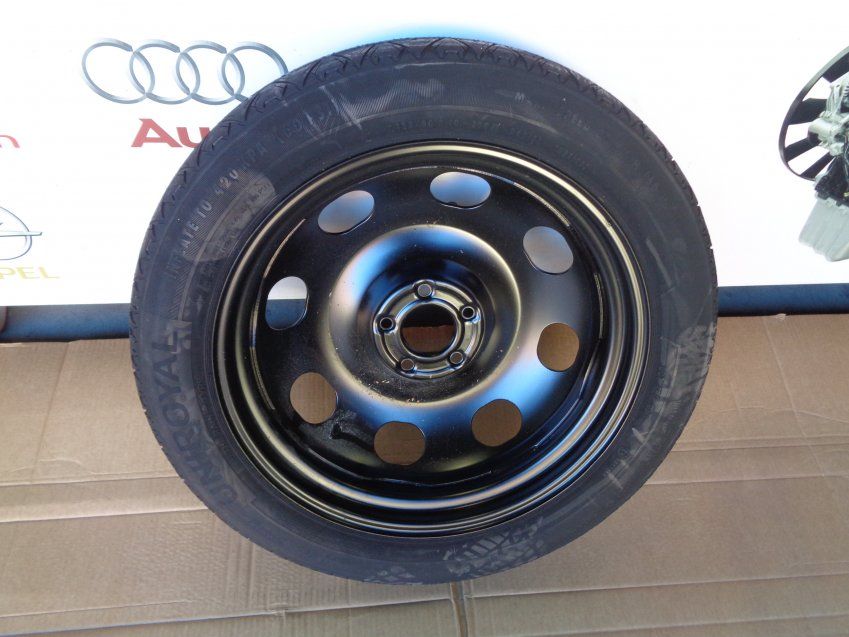 RUEDA REPUESTO PEUGEOT 3008 2017 135/80 R18 104M GALLETA NUEVA NEUMATICO UNIROYAL