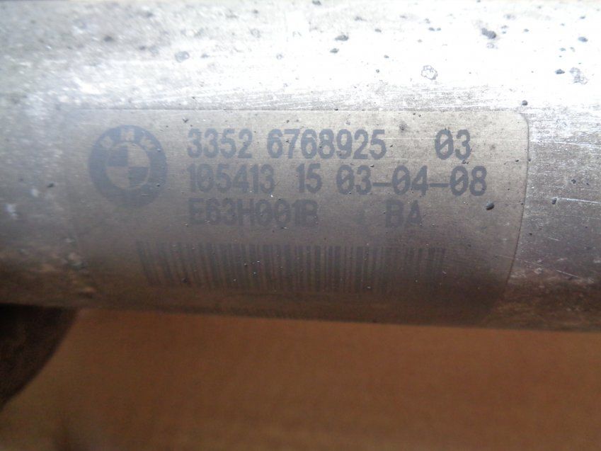 AMORTIGUADORES TRASEROS BMW SERIE 6 2008 635d E63 140.000Kms Ref. 3352 6768925