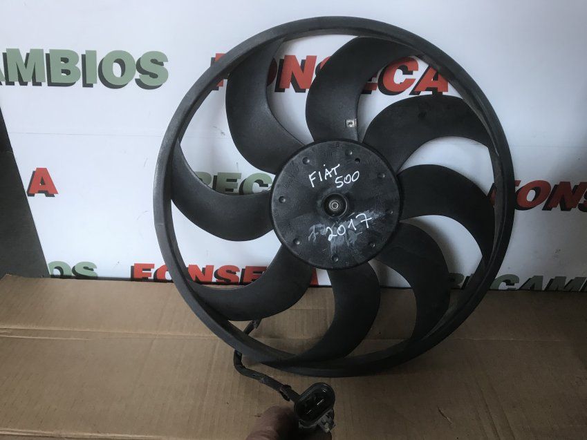 ELECTRO VENTILADOR FIAT 500C 2017 1.2 Gasolina 69cv