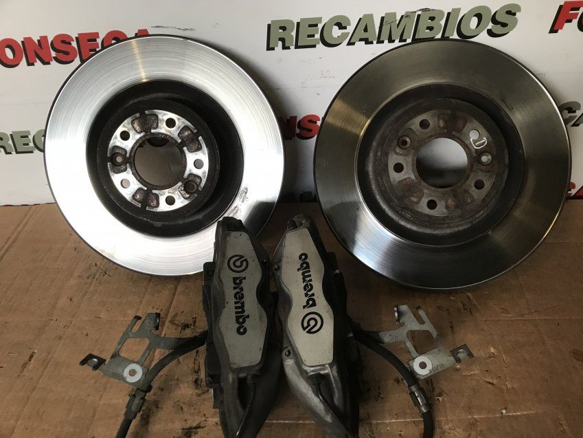 FRENADA RENAULT BREMBO DE 4 PISTONES   DISCOS DE 350mm   RENAULT MEGANE 4 RS 2018