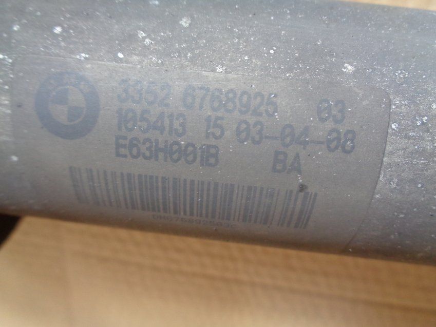 AMORTIGUADORES TRASEROS BMW SERIE 6 2008 635d E63 140.000Kms Ref. 3352 6768925