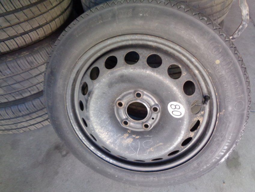 RUEDA REPUESTO RENAULT ESPACE V 2015 135/80 R17 103M GALLETA NEUMATICO NUEVO CONTINENTAL