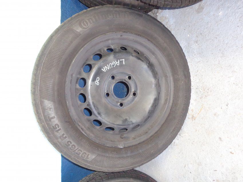 RUEDA REPUESTO RENAULT LAGUNA III 2008 195/65 R15 91T NEUMATICO CONTINENTAL