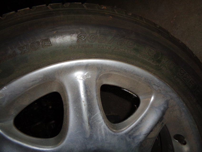 RUEDA REPUESTO MERCEDES   BENZ 205/60 R16 92H ET46 NEUMATICO PARA CAMBIAR