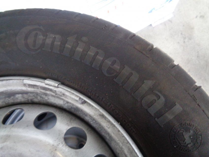 LLANTAS RENAULT KANGOO 2018 185/70 R14 88T NEUMATICOS CONTINENTAL SEMI NUEVOS