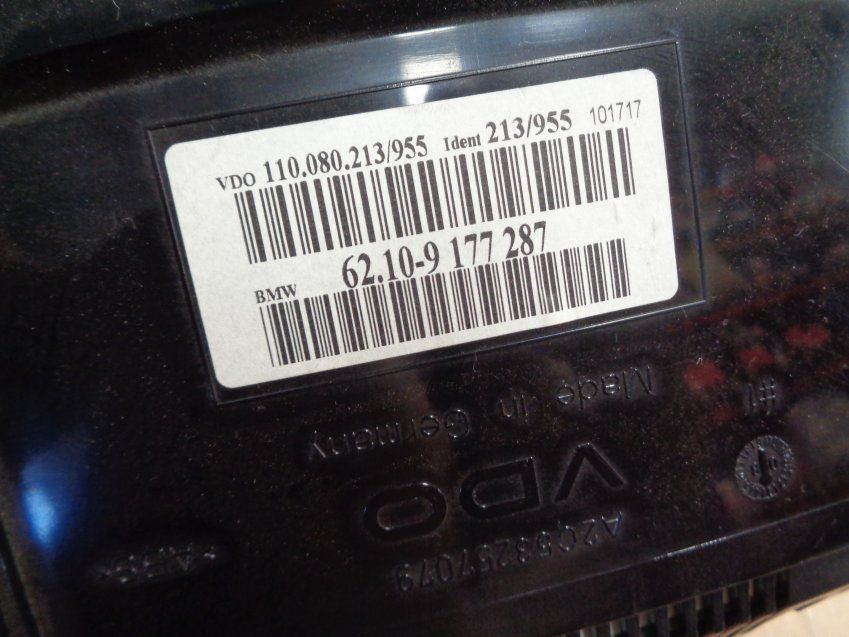 CUADRO INSTRUMENTOS BMW SERIE 6 2008 635d E63 De Caja Automática