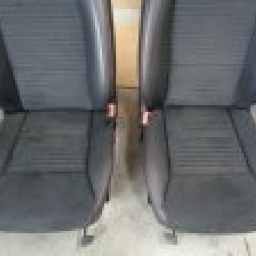 ASIENTOS MERCEDES BENZ CLASE CLA 2015 W117 AMG CON TAPIZADOS MIXTOS CUERO / ALCANTARA
