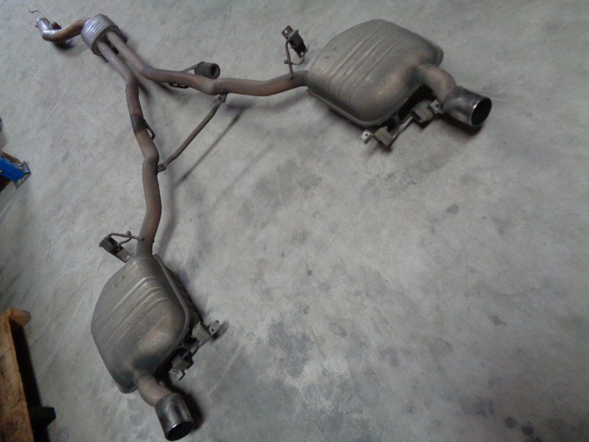 ESCAPE BMW SERIE 6 2008 635d E63 CON SILENCIADORES Ref. 7804222 / 7804225