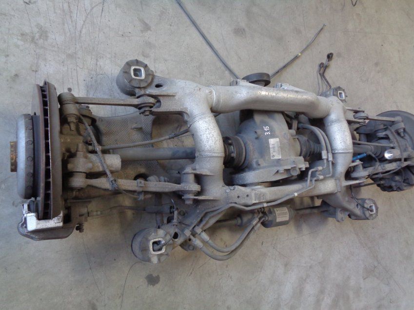 EJE TRASERO BMW SERIE 6 2008 635d E63 COMPLETO