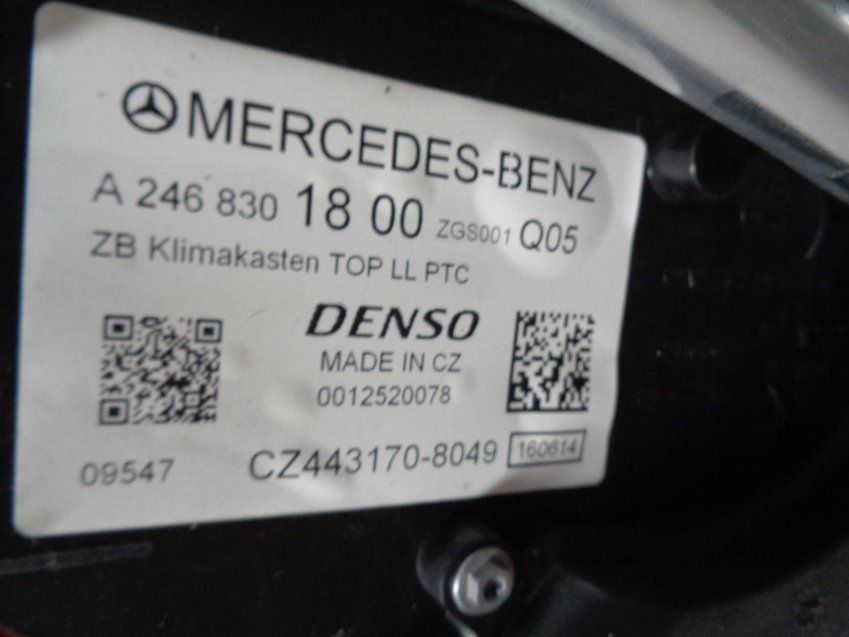 CALEFACCION MERCEDES BENZ CLASE CLA 2014 220CDI DENSO REF
