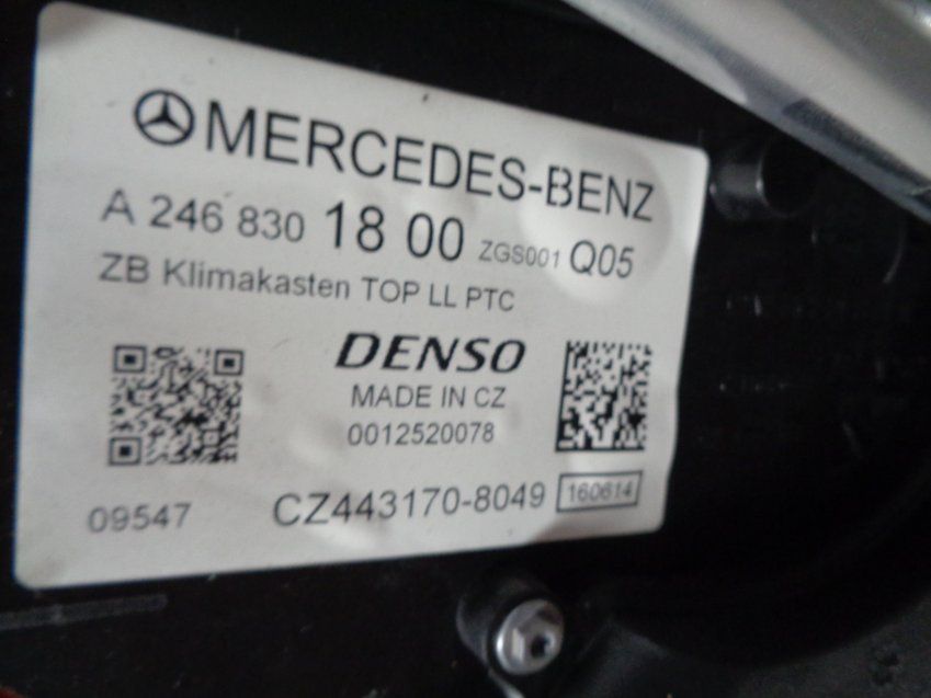 CALEFACCION MERCEDES BENZ CLASE CLA 2014 220CDI DENSO REF. A2468301800