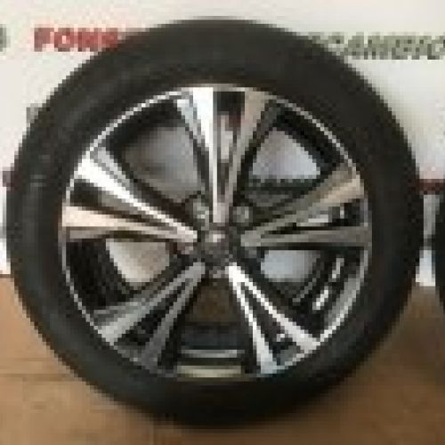 LLANTAS EN 18" NISSAN QASHQAI 2019 J11 NEUMATICOS CONTINENTAL 215/55R18 99V 18X7J