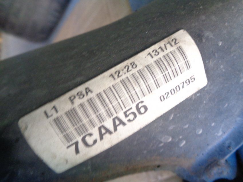 CUNA / PUENTE DELANTERO PEUGEOT 508 2012 2