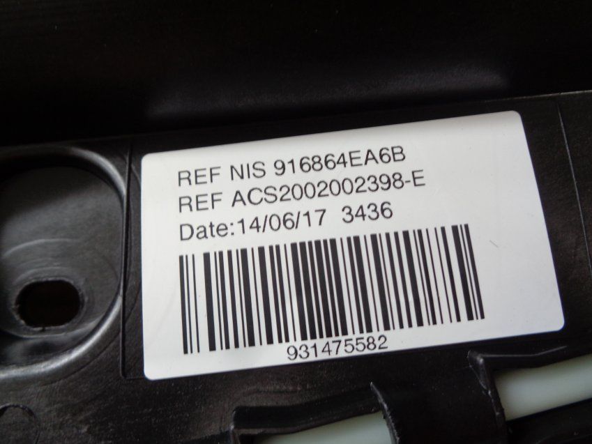 TECHO PANORAMICO NISSAN QASHQAI 2017 J11 Ref