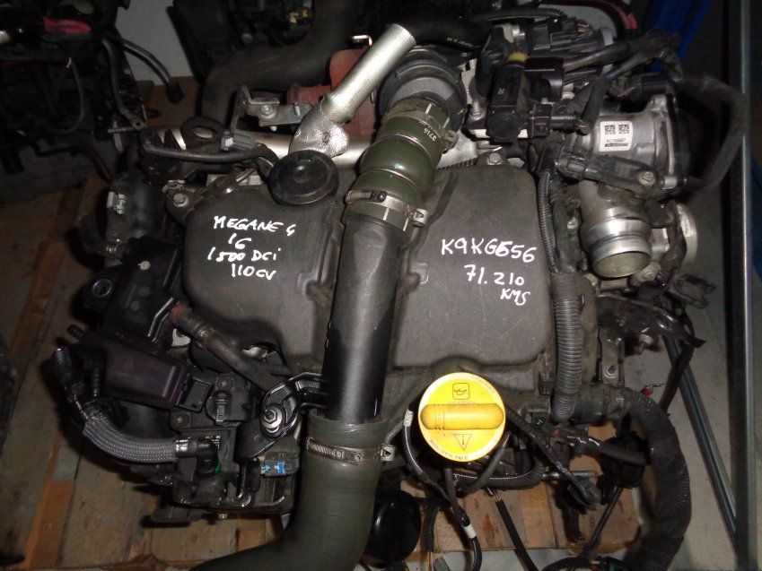 MOTOR RENAULT MEGANE 4 2016 1500dci 110cv 71