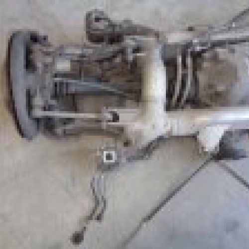 EJE TRASERO BMW SERIE 6 2008 635d E63 COMPLETO
