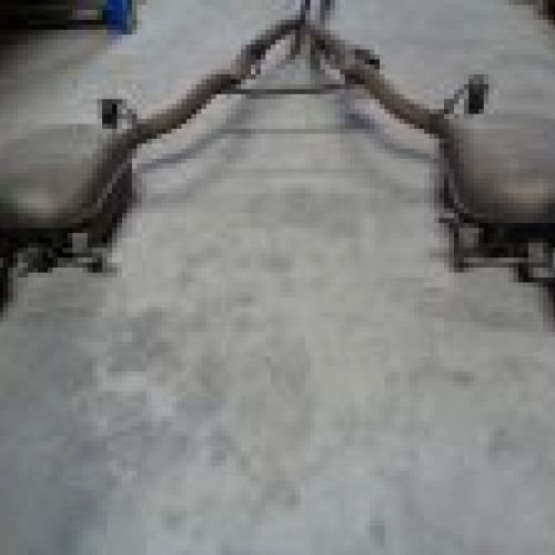 ESCAPE BMW SERIE 6 2008 635d E63 CON SILENCIADORES Ref. 7804222 / 7804225