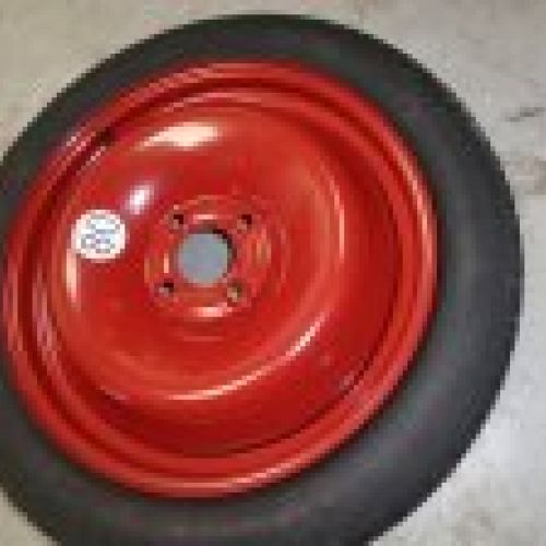 RUEDA REPUESTO RENAULT CAPTUR 2015 125/70 R16 96M GALLETA NUEVA