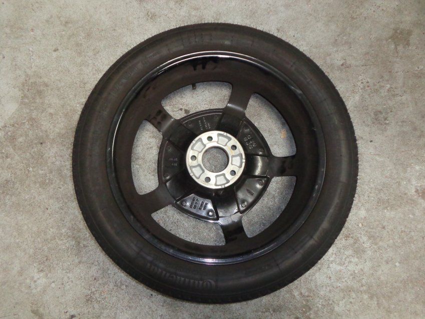 RUEDA REPUESTO MERCEDES   BENZ CLASE CLS 2011 W218 155/60 R18 GALLETA NUEVA NEUMATICO CONTINENTAL