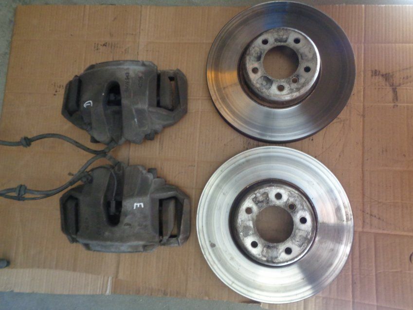 DISCOS Y PINZAS FRENO DELANTEROS BMW SERIE 6 635d 2008 E63