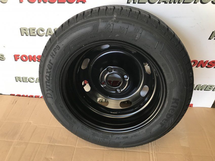 RUEDA REPUESTO CITROEN C3 III 2017 CON SOPORTE Y GATO   Neumatico Kleber 185/65 R15 88T   ET23