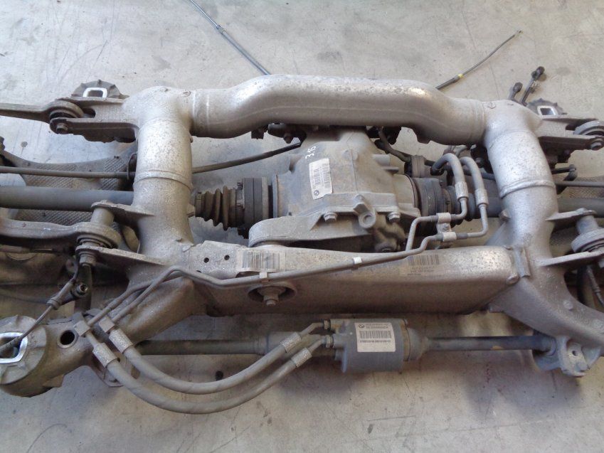 EJE TRASERO BMW SERIE 6 2008 635d E63 COMPLETO
