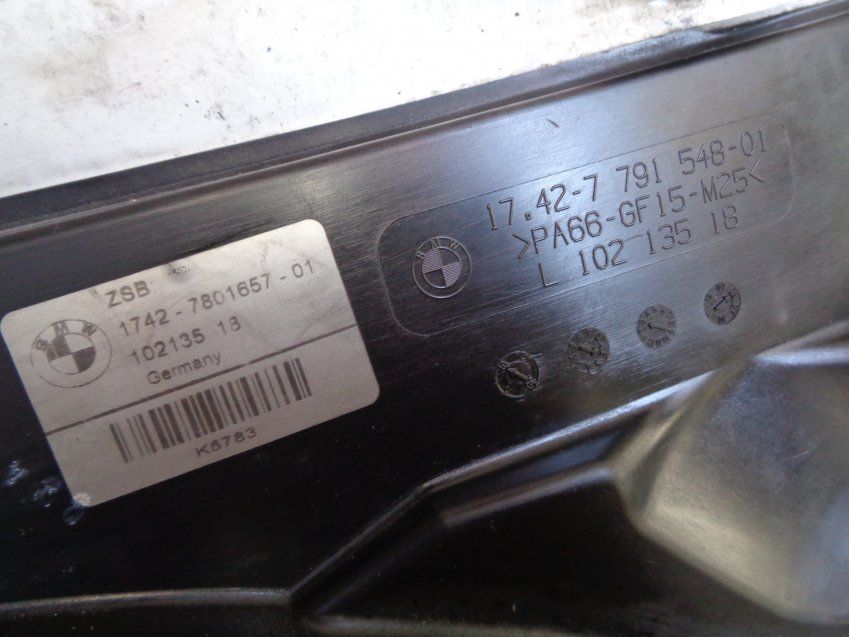 FRENTE CON TRAVIESA RADIADORES Y ELECTRO VENTILADOR BMW SERIE 6 2008 E63 635d