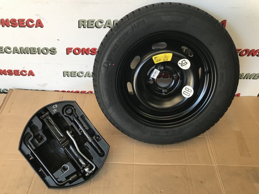 RUEDA REPUESTO CITROEN C3 III 2017 CON SOPORTE Y GATO   Neumatico Kleber 185/65 R15 88T   ET23