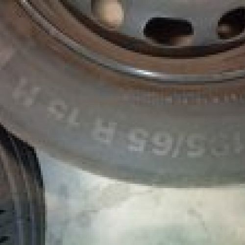 LLANTAS CITROEN BERLINGO 2015 195/65 R15 91H NEUMATICOS CONTINENTAL 2 BUEN ESTADO 2 PARA CAMBIAR