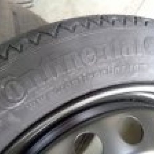 RUEDA REPUESTO RENAULT TALISMAN 135/80 R17 103M GALLETA NEUMATICO CONTINENTAL NUEVO