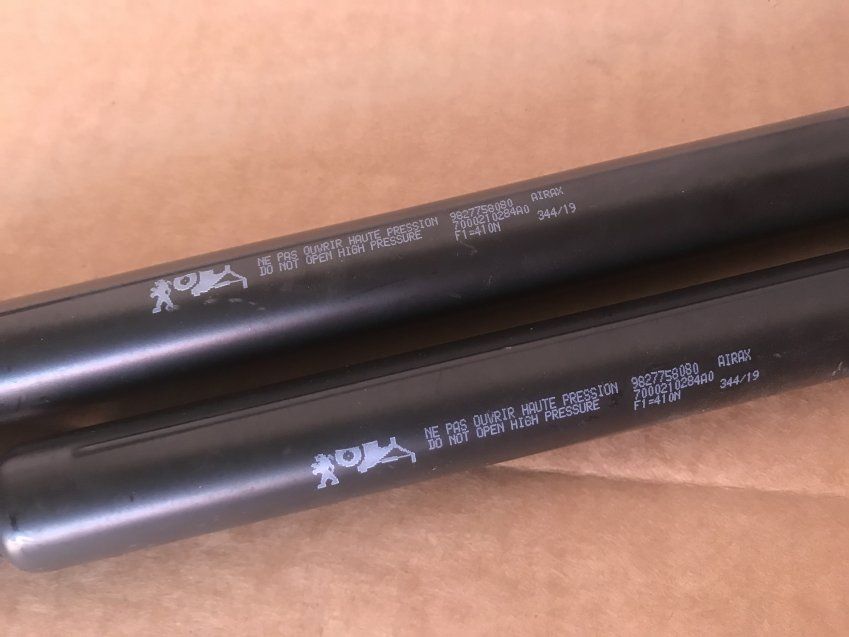 AMORTIGUADORES PORTON PEUGEOT 208 II 2020 Ref. 9827758080