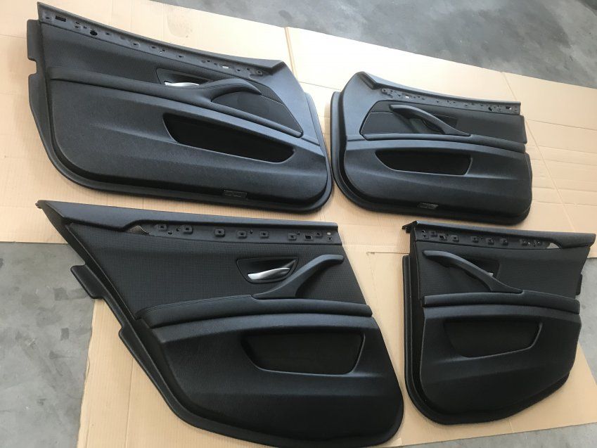 INTERIOR BMW SERIE 5 TOURING 2012 F11 DE TELA NEGRA   DELANTEROS SEMI ELÉCTRICOS