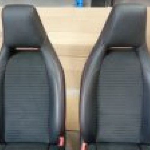 ASIENTOS MERCEDES BENZ CLASE CLA 2015 W117 AMG CON TAPIZADOS MIXTOS CUERO / ALCANTARA