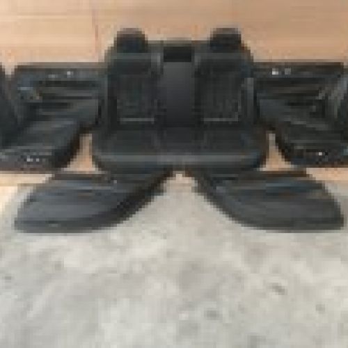 ASIENTOS CON TAPIZADOS BMW SERIE 7 2018 G11 PACK M   Delanteros totalmente electricos, con 2 memorias, calefactables y ventilados. Traseros calefactables