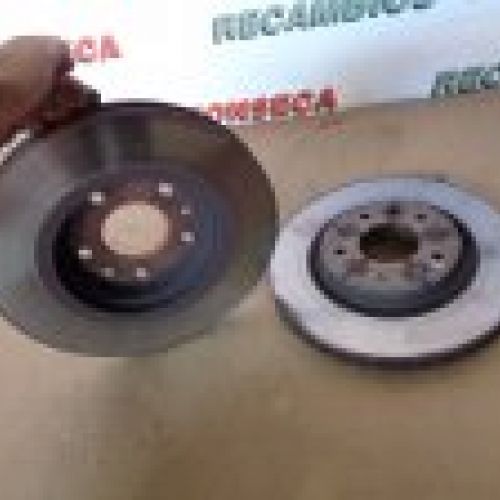 DISCOS Y PINZAS FRENO DELANTEROS NISSAN QASHQAI 2017 J11 1500dci 110cv