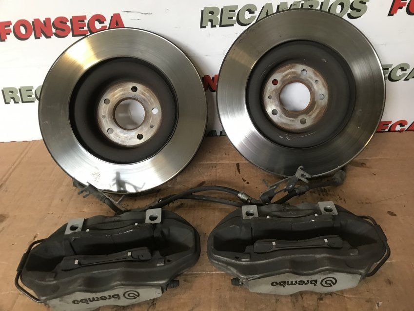 FRENADA RENAULT BREMBO DE 4 PISTONES   DISCOS DE 350mm   RENAULT MEGANE 4 RS 2018