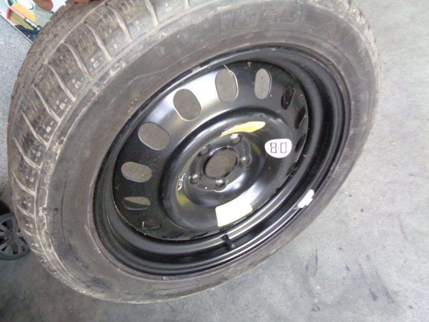 RUEDA REPUESTO PEUGEOT 407 2008 215/55 R17 98V NEUMATICO HANKOOK EN BUEN ESTADO