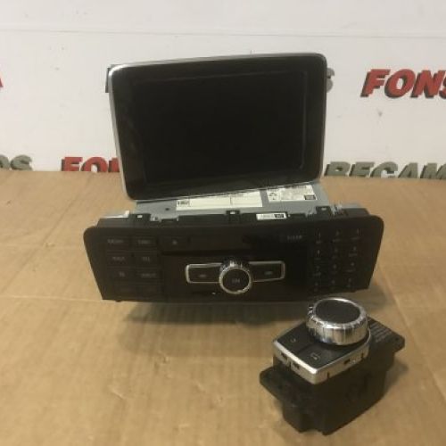 RADIO / SISTEMA NAVEGACIÓN MERCEDES BENZ CLA 45 2014 W117 Pantalla Ref. A2469001106   Joystick Ref. A2469001309 / A2469013302 / A2129020607   Radio Ref. A2469008313