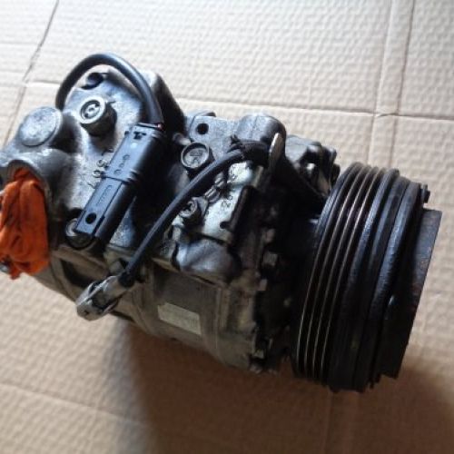COMPRESOR AC BMW SERIE 6 2008 635d E63 140.000Kms MARCA DENSO ref. 6452 9180547 01