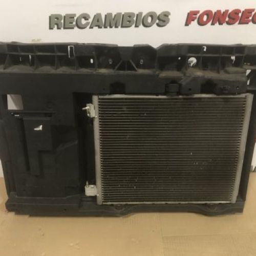 RADIADOR AGUA   AC   ELECTRO VENTILADOR Y FRENTE de PEUGEOT 208 I 2018 1.2 Gasolina 82cv