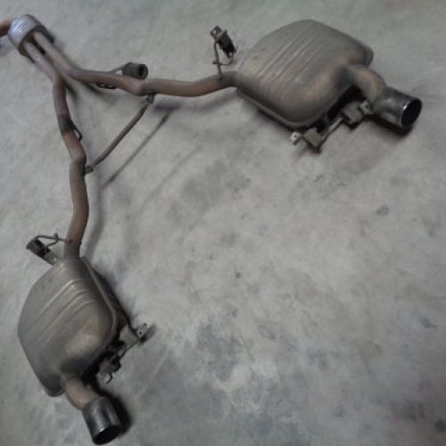 ESCAPE BMW SERIE 6 2008 635d E63 CON SILENCIADORES Ref. 7804222 / 7804225
