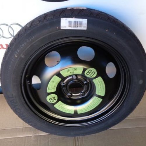 RUEDA REPUESTO PEUGEOT 3008 2017 135/80 R18 104M GALLETA NUEVA NEUMATICO UNIROYAL