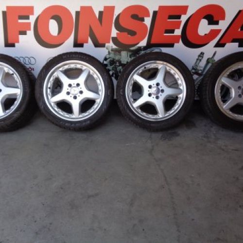 LLANTAS MERCEDES SL 2003 DOBLE MEDIDA ALANTE 255/40 R18 99Y ATRAS 285/35 R18 101Y ET37 NEUMATICOS KUMHO AL 75%