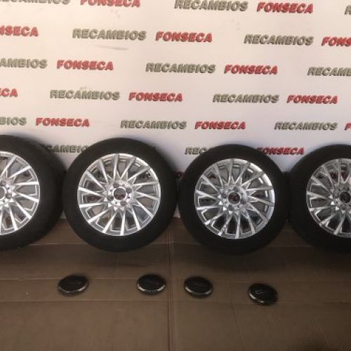 LLANTAS FIAT EN 15" de Fiat 500C 2016   Neumáticos Continental 185/55 R15 82H   6.0JX15   ET35   2 llantas rozadas