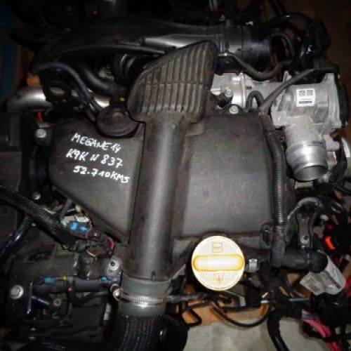 MOTOR RENAULT MEGANE 3 2014 1500dci 110cv 52