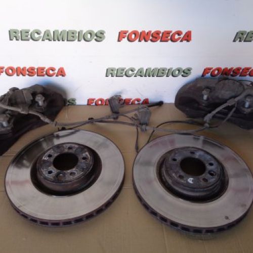 DISCOS Y PINZAS FRENO DELANTEROS RANGE ROVER VOGUE 2015 L405   Discos de 380mm y Pinzas BREMBO