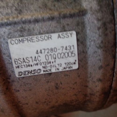 COMPRESOR AC MERCEDES BENZ CLASE A 2015 W176 180cdi 131